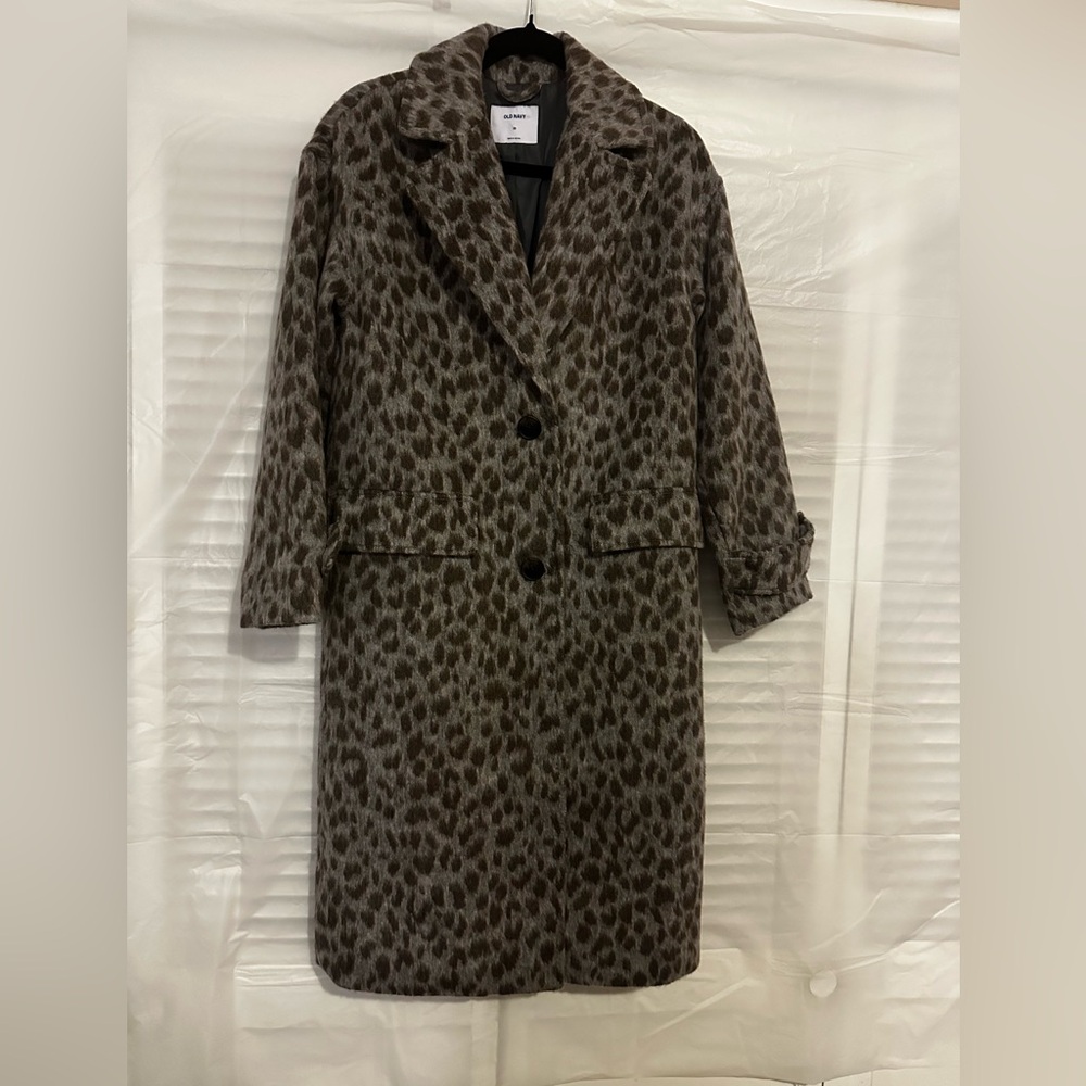 Old Navy Leopard Print Women's Coat